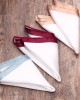 Lei'er men's formal business suit pocket square, solid color chest handkerchief, small handkerchief accessory, in stock. Lei'er men's formal business suit pocket square, solid color chest handkerchief, small handkerchief accessory, in stock.